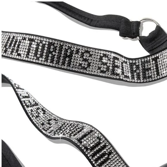 Victorias Secret Swim Shine Strap Full Coverage Push Up Bikini top Gold - Picture 3 of 4